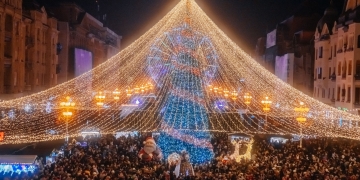 Aproape 800.000 de persoane au vizitat Târgul de Crăciun din Timișoara