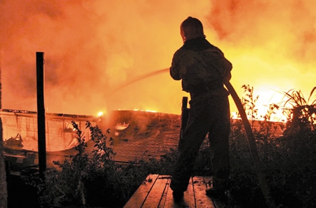 Dramatic! Bătrână din Lugoj, moartă după ce casa i-a luat foc