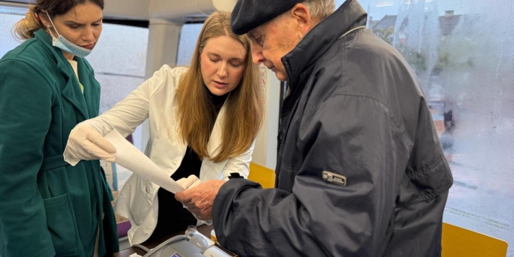 Spirometrii gratuite la Timișoara, în tramvai