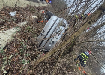 Accident tragic pe un drum din Timiș. Un bărbat și-a pierdut viața