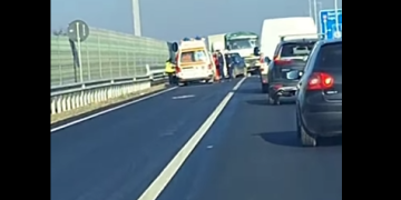 Accident pe centura de sud a Timișoarei! Un bărbat a fost rănit