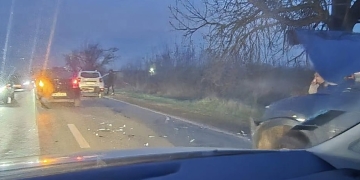 Accident lângă Timișoara! O femeie a fost rănită
