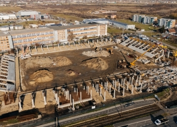 Lucrările la Arena Eroii Timișoarei nu „îngheață” peste iarnă