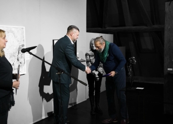 Tiberiu Giucă și „Lupoaica la Capitoliu”, la Muzeul Național al Banatului FOTO