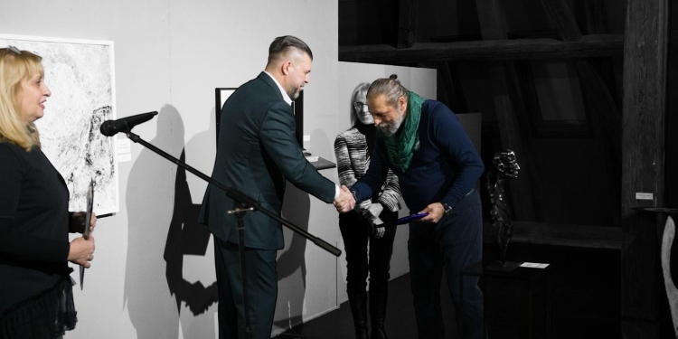 Tiberiu Giucă și „Lupoaica la Capitoliu”, la Muzeul Național al Banatului FOTO