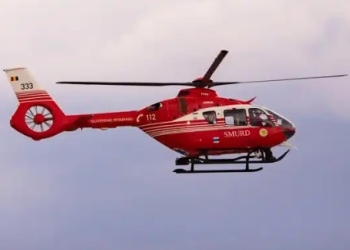 Accident grav în Timiș! 5 mașini implicate, două victime, un elicopter a fost solicitat