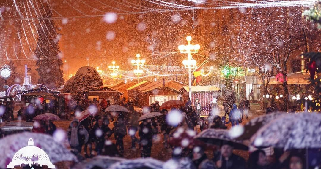 Zăpadă de Crăciun, în unele zone din Banat