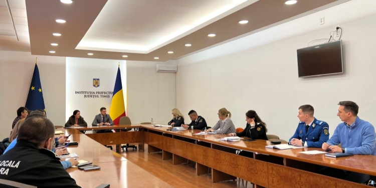 Siguranța în școli, analizată la nivelul Prefecturii Timiș