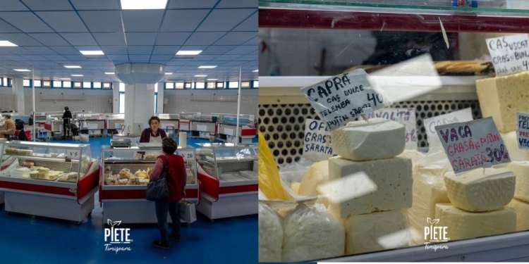 Brânzeturi proaspete și gust autentic în piețele din Timișoara