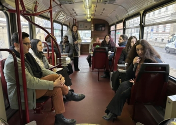 Cafenea literară în tramvai, la Timișoara, de Ziua Culturii Naționale