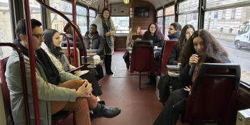 Cafenea literară în tramvai, la Timișoara, de Ziua Culturii Naționale