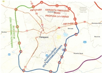 Bătaie pe contractul privind elaborarea SF-ului pentru lărgirea la patru benzi a centurii de nord a Timișoarei