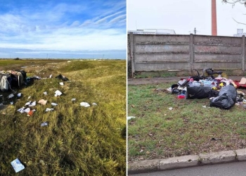 Baloți întregi de gunoaie, abandonați pe domeniul public al Timișoarei