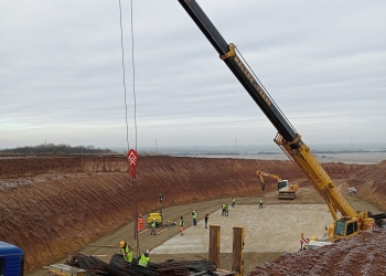 Muncitorii au reluat activitatea pe șantierul drumului de legătură DN 69 Timișoara – Arad cu autostrada A1