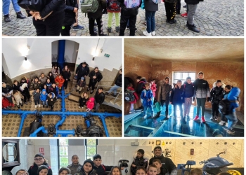 Numeroși prichindei, în vizită la Muzeul Apei