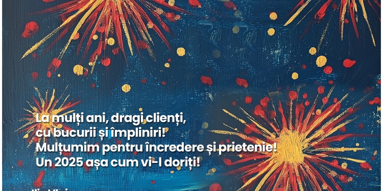 Aquatim: „La mulți ani, dragi clienți, cu bucurii și împliniri”