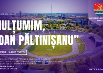 Reguli stricte la evenimentul de adio de pe stadionul „Dan Păltinișanu” din Timișoara