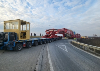 Atenție, șoferi! Drumul Giarmata-Pișchia-Alioș, blocat luni din cauza transportului agabaritic uriaș