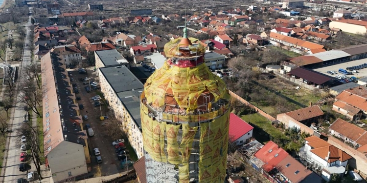 Turnul de Apă Iosefin din Timișoara, finalizat în 3 luni