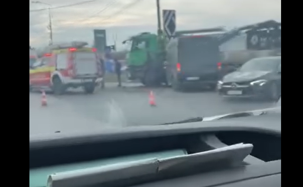 Accident pe Calea Șagului din Timișoara! Două persoane au ajuns la spital