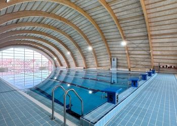 Bazinul de Moșnița Nouă, finalizat! Încă nu e deschis publicului larg