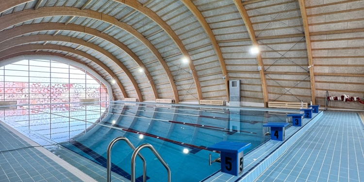 Bazinul de Moșnița Nouă, finalizat! Încă nu e deschis publicului larg