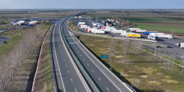 Imagini aeriene din fosta vamă Nădlac 2, la o lună după intrarea României în Schengen