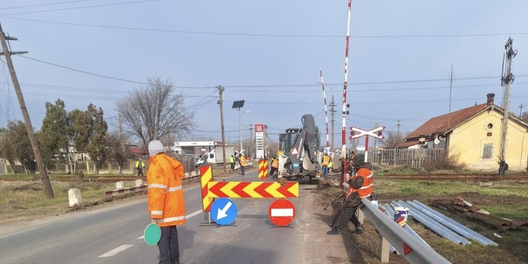 Atenție, șoferi! Trafic restricționat pe DN6, la Sânnicolau Mare