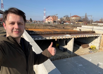 Chesonul de la pasajul Solventul mai trebuie împins doar 16 metri