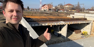 Chesonul de la pasajul Solventul mai trebuie împins doar 16 metri