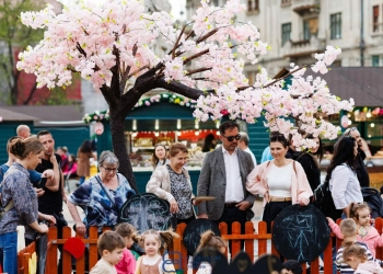 Pregătiri pentru Târgul de Paște de la Timișoara
