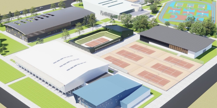 Primele randări cu viitorul complex sportiv pe care CJ Timiș îl va realiza la Giroc FOTO