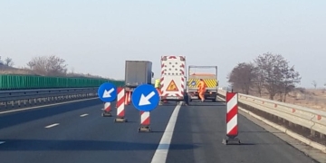 Atenție, șoferi! Se realizează reparații pe autostrada A1