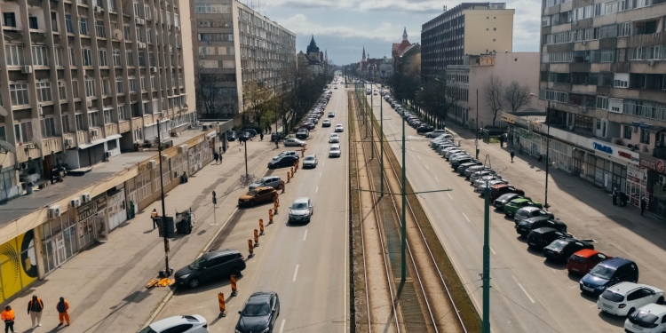 Primăria Timișoara, lucrări pentru modernizarea zonei Gara de Nord și construirea de parcări noi în spatele blocurilor FOTO