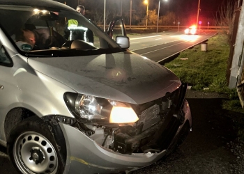 Un șofer beat a intrat cu mașina într-o benzinărie din Timișoara