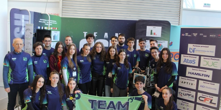 Echipa de robotică CSH a Colegiul Național Pedagogic „Carmen Sylva” din Timișoara va reprezenta România la Campionatul Mondial de Robotică