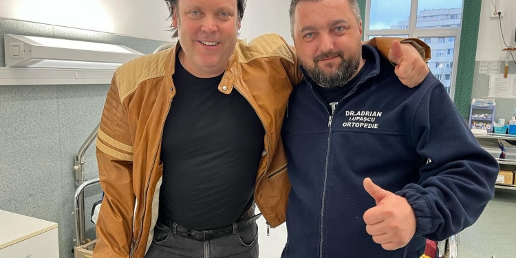 Celebrul realizator tv Charlie Ottley, mesaj pentru medicii de la Spitalul Municipal Timișoara: „Mii de mulțumiri!”