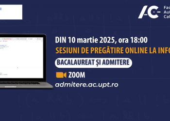 Cursuri gratuite de pregătire la informatică oferite de UPT elevilor