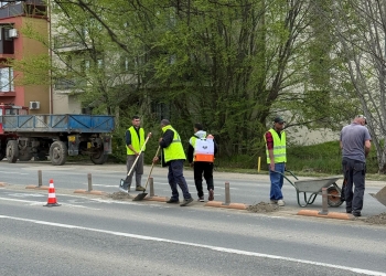 Încep lucrări de reparații pe Calea Timișoarei din Giroc