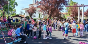 Vânătoare de ouă de ciocolată în parcurile din Timișoara FOTO