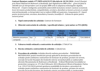 STUDIO FORMA TIMIȘOARA S.R.L. implementează un proiect european privind digitalizarea societății