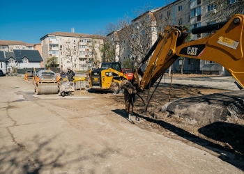 Noi locuri de parcare și zone reamenajate în cartierul Lipovei FOTO