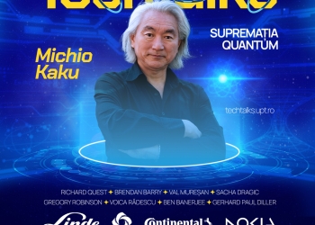 TechTalks 2025! Michio Kaku, celebrul fizician și Richard Quest, vedeta CNN vin la Timișoara!