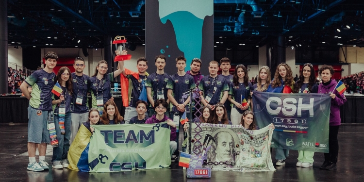 Elevii timișoreni campioni la robotică, felicitați de ambasada SUA de la București