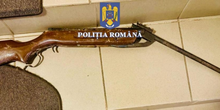 „Pistolari” din Șag, reținuți de polițiști