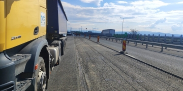 Porțiuni din autostrada A1, în reparații și miercuri