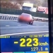 Bizon pe autostradă, în Timiș! Șofer prins cu peste 220 de km/oră
