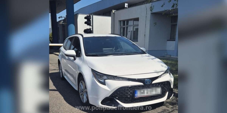 Mașină căutată de autoritățile din Austria, descoperită de polițiștii de frontieră din Moravița