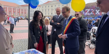 Dominic Fritz, de Ziua Europei: Nu am niciun dubiu că Timișoara merge în direcția apărării acestei prosperități europene