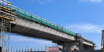 Continuă lucrările la noul drum de legătură dintre A1 și DN 69! Se impun restricții pe autostradă